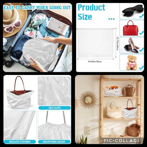 Dust-bag for Purse Handbag Tote - Picture 2 of 2